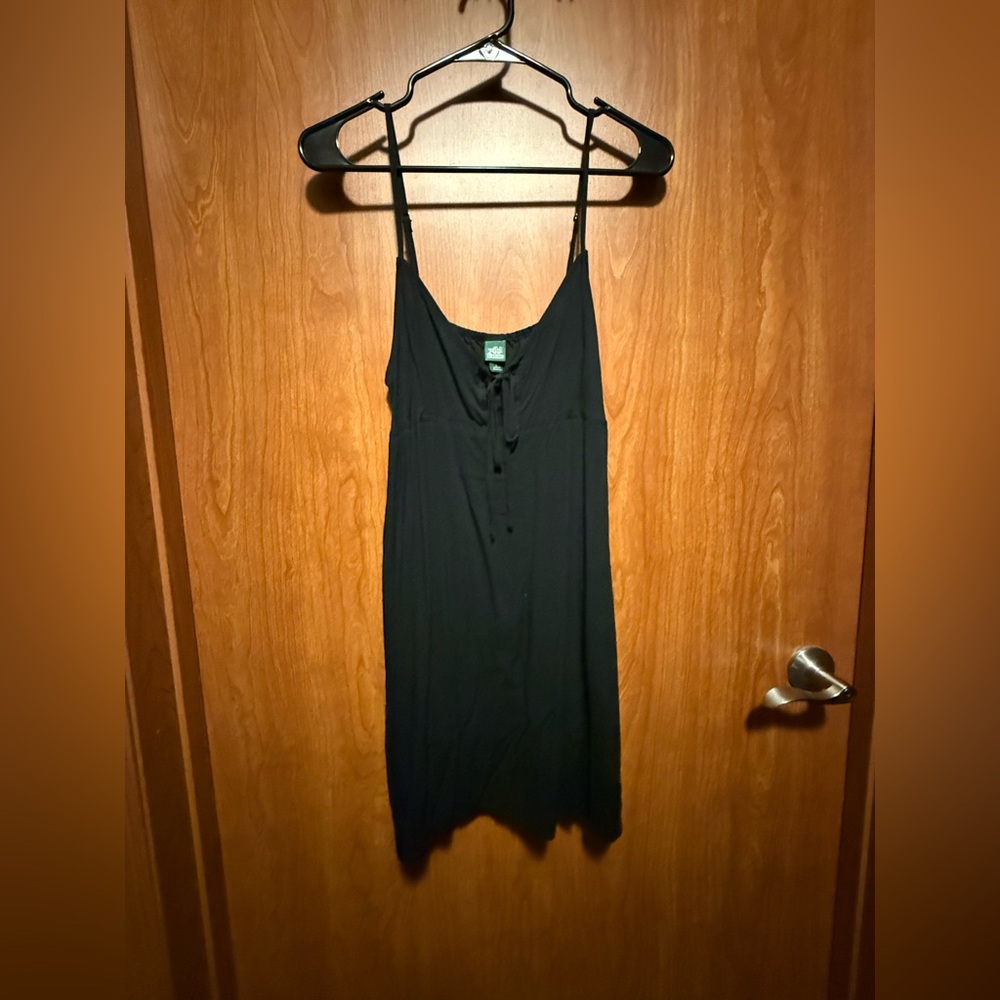 Black Spaghetti Strap Dress